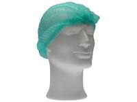 Haarnet CMT clip non-woven L 53cm PP groen 100 stuks