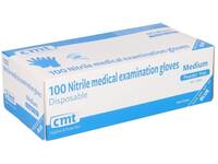 Handschoen CMT M soft nitril blauw 100 stuks