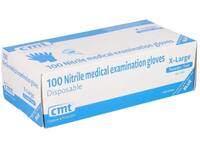 Handschoen CMT XL soft nitril blauw 100 stuks