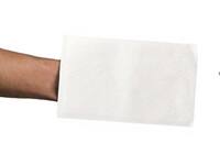 Washand CMT Molton Non woven droog wit