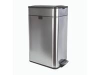 Pedaalemmer MAUL Wing 40 liter met vlinderdeksel rvs