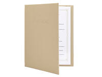 Menukaart Securit Signature A4 zand