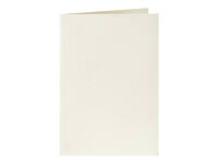 Correspondentiekaart Papicolor dubbel 105x148mm anjerwit pak à 6 stuks