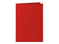 Correspondentiekaart Papicolor dubbel 105x148mm rood pak à 6 stuks