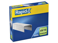 Nieten Rapid 23/12 gegalvaniseerd standaard 1000 stuks