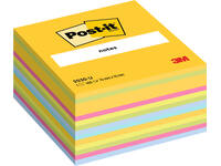 Memoblok Post-it 2030 76x76mm kubus ultra assorti
