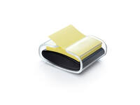 Memoblokdispenser Pro tbv Post-it Z-Notes 76x76mm incl notes transparant zwart