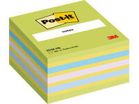 Memoblok Post-it 2028 76x76mm kubus assorti