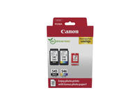 Inktcartridge Canon PG-545 CL-546 zw + kl + papier