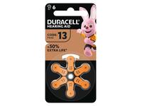 Batterij Duracell Hearing DA13 Ø7,9mm 310mAh 6 stuks