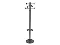 Kapstok MAUL Grando staand 175cm 16 haken zwart RAL9004