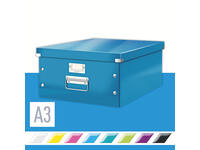 Opbergdoos Leitz Click & Store WOW groot 369x200x482mm blauw