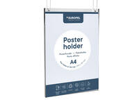 Posterhouder Europel A4 staand acryl