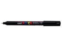 Paintmarker Uni POSCA PC1MR extra fijn zwart