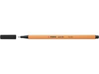 Fineliner STABILO point 88/46 fijn zwart