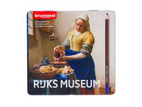 Kleurpotloden Bruynzeel Rijksmuseum Johannes Vermeer ass blik à 24st