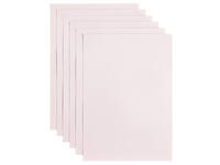 Kopieerpapier Papicolor A4 200gr 6 vel lichtroze