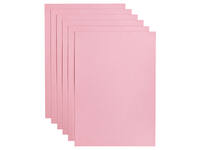 Kopieerpapier Papicolor A4 200gr 6 vel babyroze