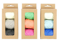 Lint raffia assorti: oranje, groen & roze