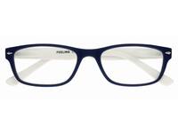 Leesbril I Need You +3.00 dpt Feeling blauw-wit