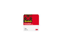 Plakband Scotch Crystal 600 19mmx66m transparant