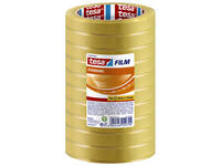Plakband tesafilm® standaard 66mx15mm transparant 10 rollen