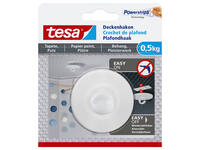 Plafondhaak tesa® behang & pleisterwerk zelfklevend 0,5 kg