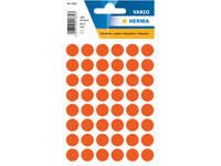 Etiket HERMA 1862 rond 12mm rood 240 stuks