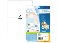 Etiket HERMA 8630 105x148mm premium wit 40 stuks