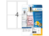 Etiket HERMA 8019 99.1x139mm transparant 100 stuks