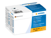 Etiket HERMA adres 4341 89x42mm op rol wit 250 stuks