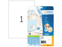 Etiket HERMA 5065 210x297mm A4 premium wit 25 stuks