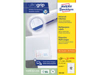 Etiket Avery 3659-200 97x42.3mm wit 2400 stuks