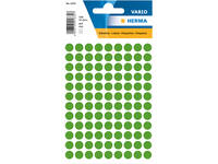 Etiket HERMA 1835 rond 8mm donkergroen 540 stuks