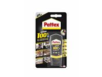 Alleslijm Pattex 100% tube 50 gram op blister