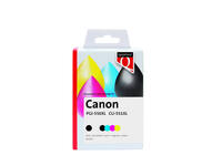 Inktcartridge Quantore alternatief tbv Canon PGI-550XL CLI-551XL zwart + 4 kleuren