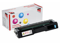 Tonercartridge Quantore alternatief tbv Ricoh 407544 blauw
