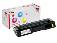 Toner Quantore alternatief tbv Ricoh 407546 geel