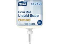 Handzeep Tork S1 Premium vloeibaar 1000ml gevoelige huid 420701