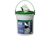 Reinigingsdoek Tork W15 Premium emmer 1-laags 58 vel wit 190594