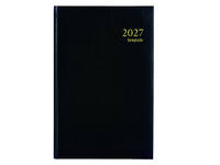 Agenda 2027 Brepols Saturnus Lima 7dagen/2pagina's zwart
