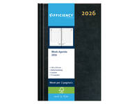 Agenda 2027 Ryam Efficiency Baladek 7dagen/2pagina's zwart