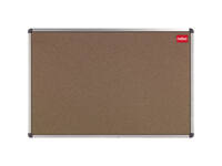 Prikbord Nobo Elipse 90x120cm kurk