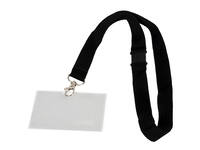 Badge - pashouder Europel met koord 90x60mm