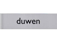 Infobord pictogram duwen 165x44mm
