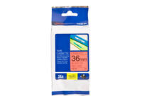 Labeltape Brother P-touch TZe-461 standaard 36mm zwart op rood