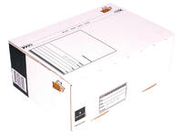 Postpakketbox 4 CleverPack 305x215x110mm wit pak à 25 stuks