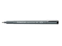 Fineliner Staedtler Pigment 308 zwart 0.8mm