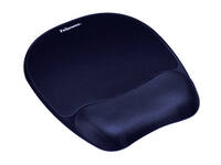 Muismat met polssteun Fellowes Memoryfoam saffierblauw