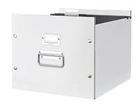 Hangmappenbox Leitz click & store WOW gerecycled karton 357x285x367mm wit